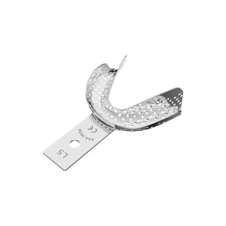 S.S. Perforated Impression Tray Edentulous L Lower