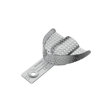 Aluminium Perforated Upper Impression Tray, Small, Without Rim