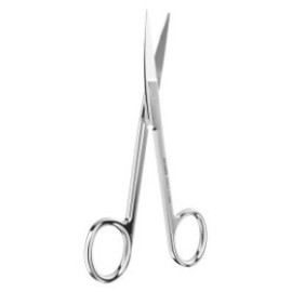 Gum Curved Scissors Fig. 1, 12 cm