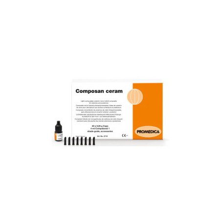 Composan Ceram, Glass Ceramic Micro-Hybrid Composite, A2, Capsule