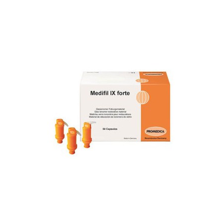 Medifil IX Forte, Radiopaque Glass Ionomer Bulk, Capsules, A2