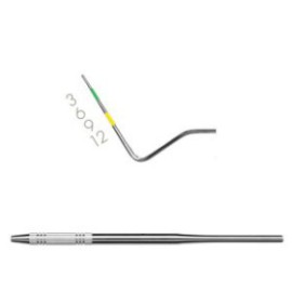 Probes, No.  12, Single End, Yellow/Green, Standard Handle