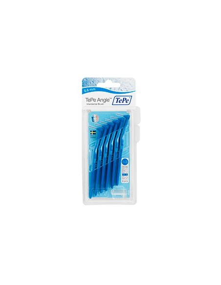 TePe Angle Interdental Brush – Blue – 0.4mm 6pcs