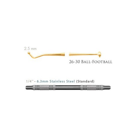 Composite Burnisher 26/30 Ball/Oval, Posterior, Standard