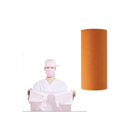 Monoart Paper/Plastic Apron PG30, Orange, Roll/80