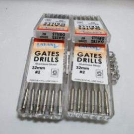 Gates Drills Length 32mm Size No. 1, PK/6