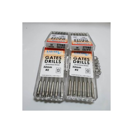 Gates Drills Length 32mm Size No. 1, PK/6