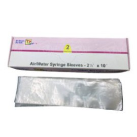 Air/Water Syringe Sleeves 2.5"x10", PK/250