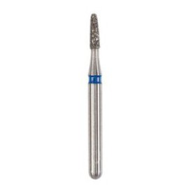 Diamond Bur, FG 009, Medium, Cone Round End ISO No.196