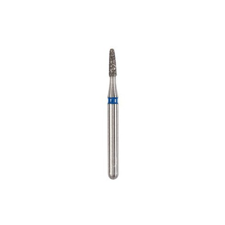 Diamond Bur, FG 009, Medium, Cone Round End ISO No.196