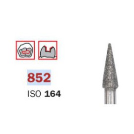 Diamond Bur, FG 012, X-Fine, Cone ISO No.160