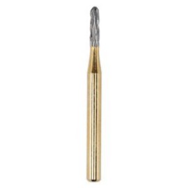 Carbide Bur, FG 010, Cylinder Round End, Crown Cutter ISO No.137