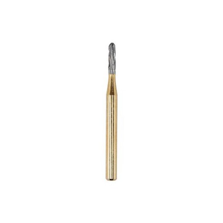 Carbide Bur, FG 010, Cylinder Round End, Crown Cutter ISO No.137