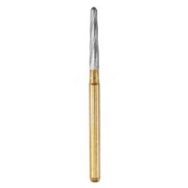 Endo-Z Carbide Bur (Golden), FG 015, Round End Taper ISO No.299