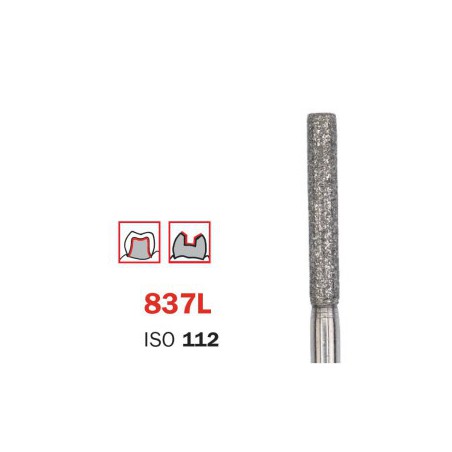 Diamond Bur, FG 014, Coarse, Cylinder ISO No.112