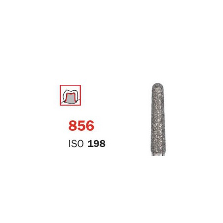 Diamond Bur, FG 012, Coarse, Cone Round End ISO No.198