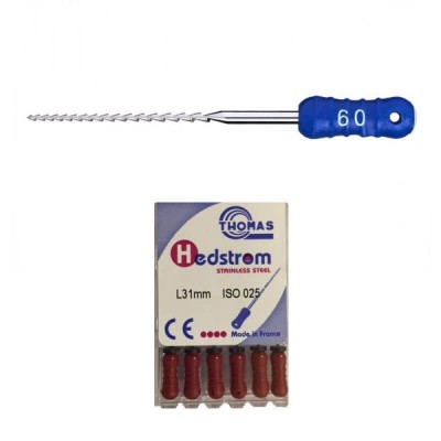 Thomas H-File 25mm No. 60 Stainless Steel