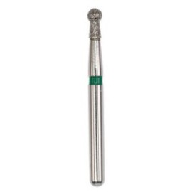 Diamond Bur, FG 012, Coarse, Round with Neck ISO No.002