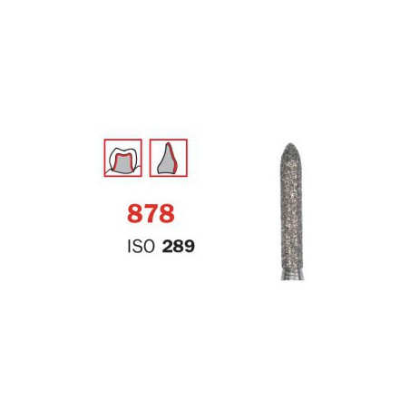 Diamond Bur, FG 018, X-Fine, Cone ISO No.289