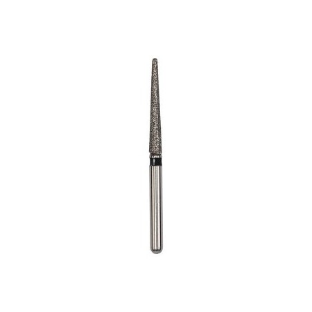 Diamond Bur, FG 018, X-Coarse, Long Cone Round End ISO No.199