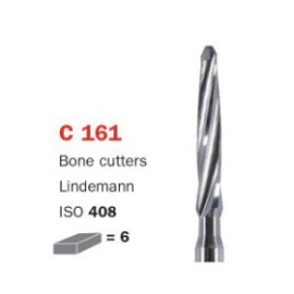 Surgical Carbide Bur, FG 016, X-Long, Bone Cutter ISO No.408