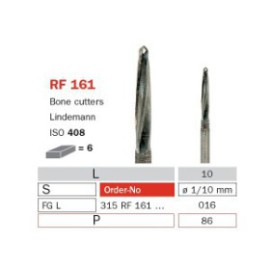 Surgical Carbide Bur, RA 016, Long, Bone Cutter ISO No.408