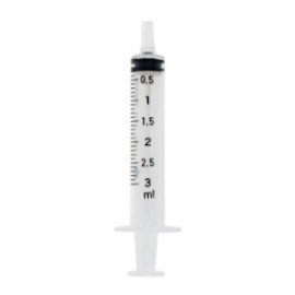 Syringe 3ml, Box/100