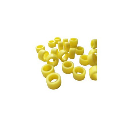 Instrument Color Code Ring Large, Yellow, PK/100