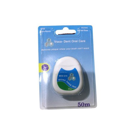 Waxed Dental Floss, 50m