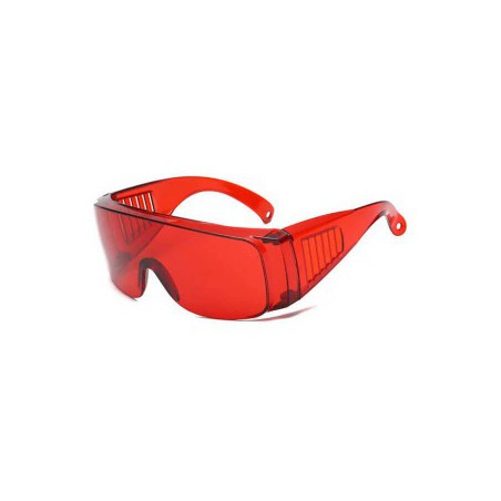 Red UV Protective Safety Glasses