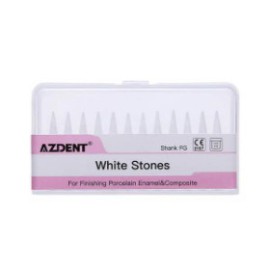 AZDENT Polishing White Stone, PK/12