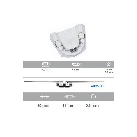 Expander For Lower Arch, 11mm