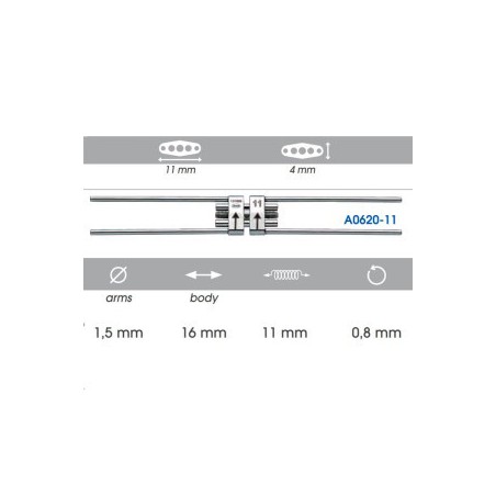 Palatal Rapid Expander, 11mm