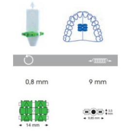 POP Expansion Screw Universal, 9mm