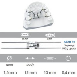 Memoria Spring Leaf Activated Expander, 10mm, 900g