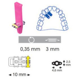 Super Micro Sectional Expansion Screws, 11 mm