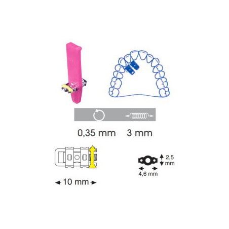 Super Micro Sectional Expansion Screws, 11 mm