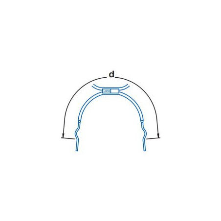 Extraoral Facebows With Loops, Short Bow, Size 1