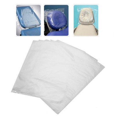 Disposable Headrest Plastic Sleeves, PK/250