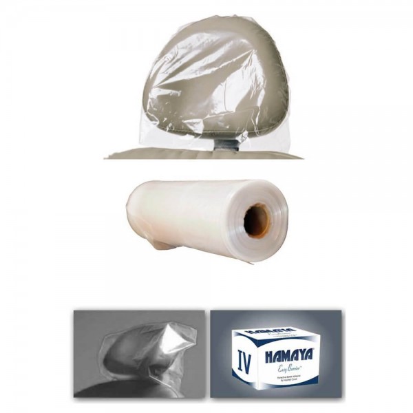 HAMA Headrest Easy Barrier No. 4, Clear, Roll/250