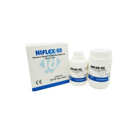 HIFLEX-RR, Denture Repair & Reline Powder and Liquid, Pink