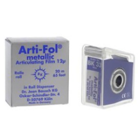 Bausch Arti-Fol 8μm (Blue), Double Sided, Width 20mm, Length 20m