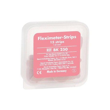 Bausch Space Measure Fleximeter-Strips (1.0mm), Pink, PK/15