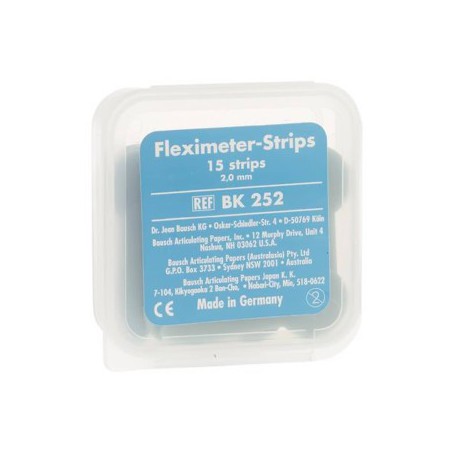 Bausch Space Measure Fleximeter-Strips (2.00mm), Blue, PK/15