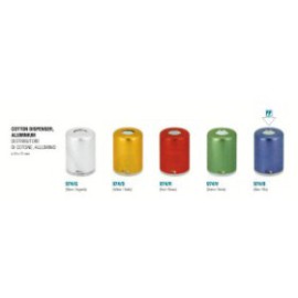 Cotton Dispenser Aluminum Blue