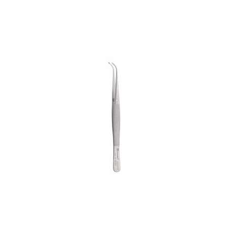 Tissue Tweezer Semken 0.6mm, Curved 1x2