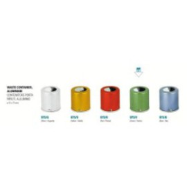 Waste Container Aluminum Green