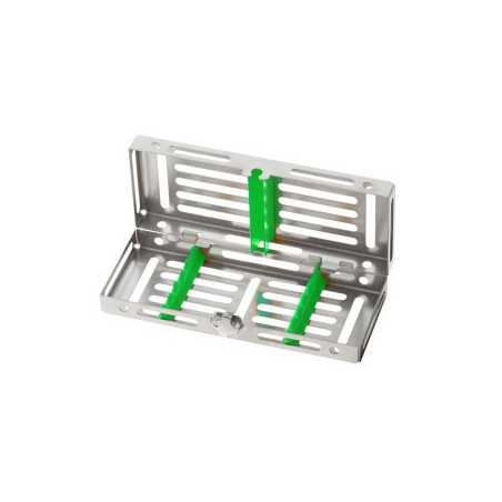 Inox Cassettes 5 Instruments, Green