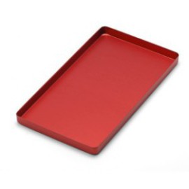 Tray Mini Aluminum Red