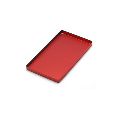 Tray Mini Aluminum Red